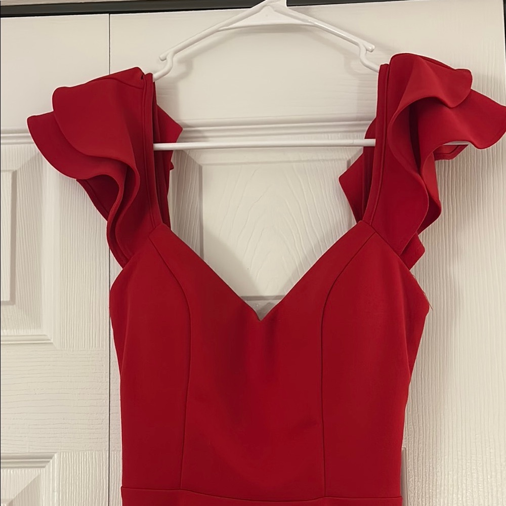 City Studio Red Mini Dress